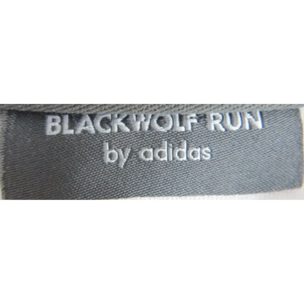 Adidas Blackwolf Run Golf 1/4 Zip Pullover Men XL White ClimaCool Jacket Logo